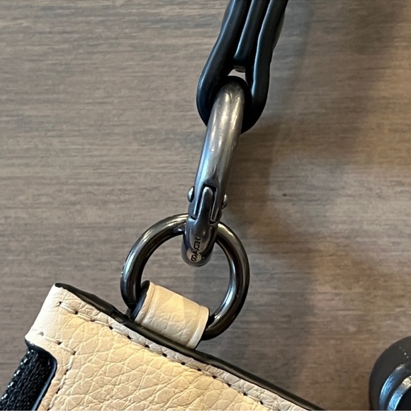 Coach X Jean Michel Basquiat Pouch & Card ID Wallet 2pcs NWOT pebble leather - Picture 15 of 16